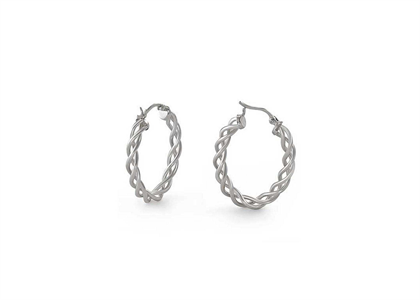 Rhodium Plated | Fashion Earrings